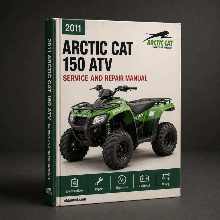 2011 Arctic Cat 150 Repair Manual ATV
