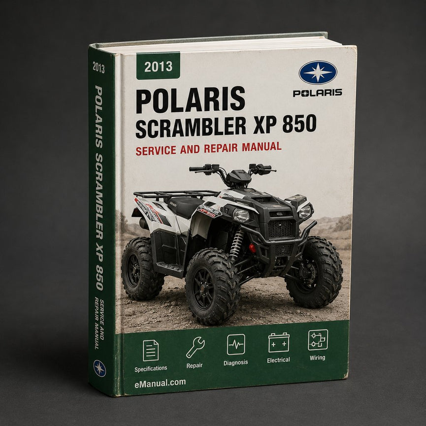 2013-2014 Polaris Scrambler XP 850 Repair Manual