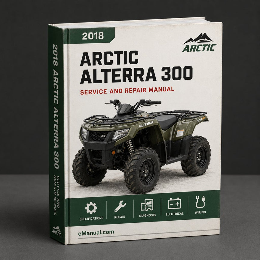 2018 Arctic Alterra 300 Repair Manual