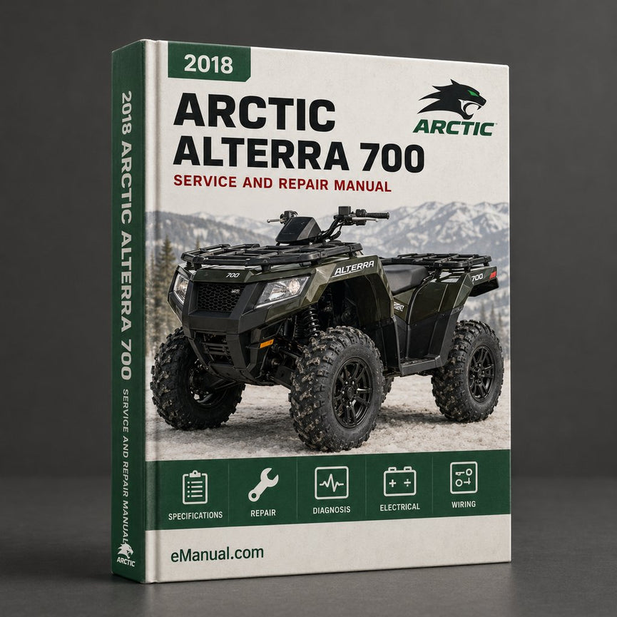 2018 Arctic Alterra 700 Repair Manual