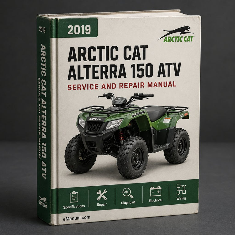 2019 Arctic Cat Alterra 150 ATV Repair Manual