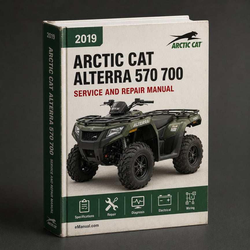 2019 Arctic Cat Alterra 570 700 Repair Manual
