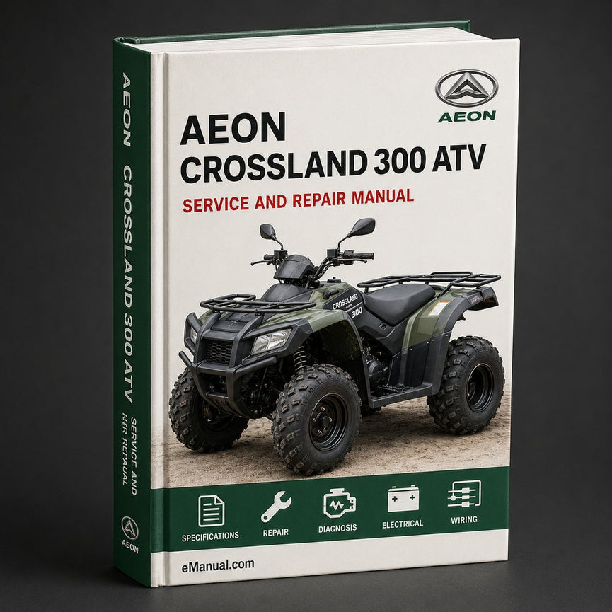 Aeon Crossland 300 ATV Service Repair Workshop Manual
