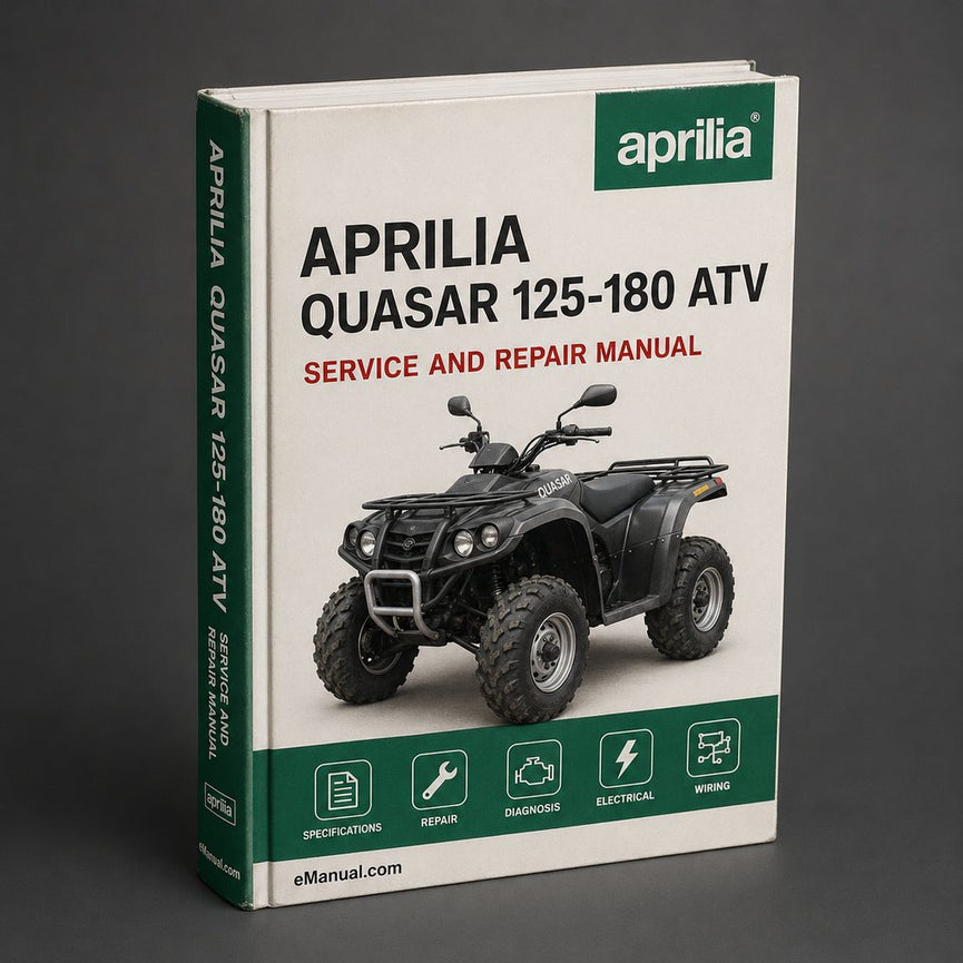 Aprilia Quasar 125-180 ATV Service Repair Workshop Manual