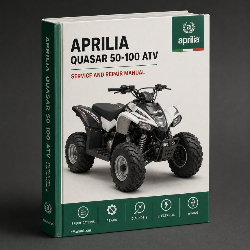Aprilia Quasar 50-100 ATV Service Repair Workshop Manual