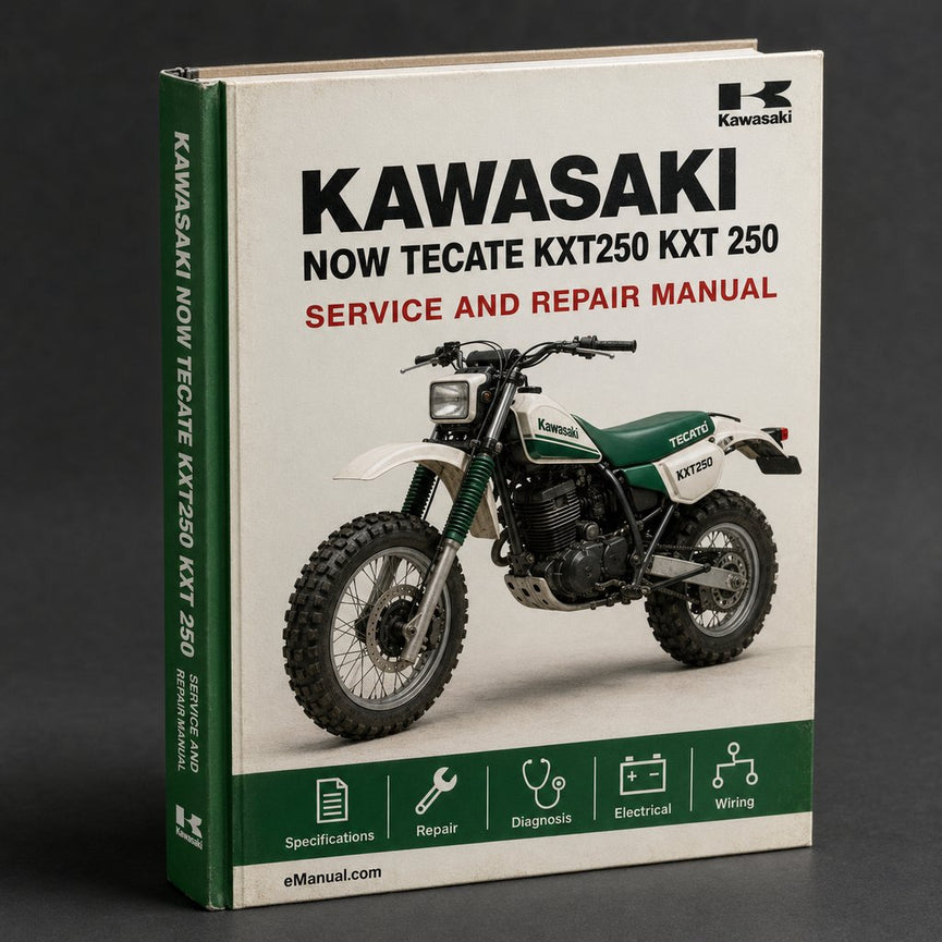 Now Tecate KXT250 KXT 250 84-86 Service Repair Workshop Manual