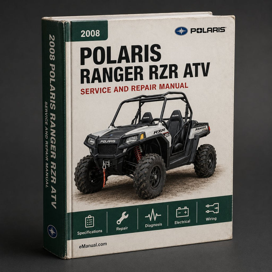 Polaris Ranger RZR 2008 ATV Service Repair Workshop Manual