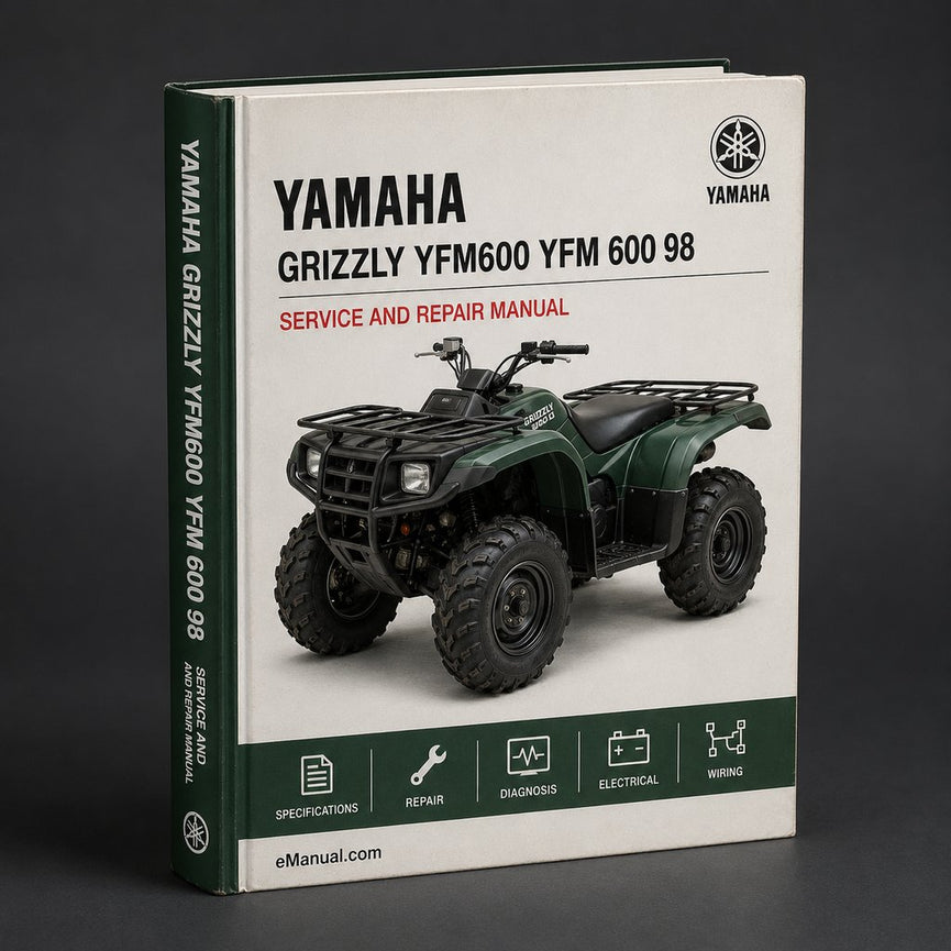 Yamaha Grizzly YFM600 YFM 600 98 99 00 01 Service Repair Workshop Manual