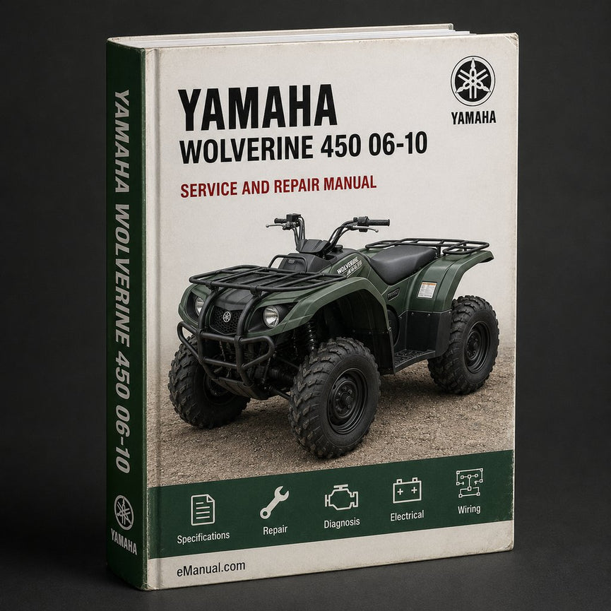 Yamaha WOLVERINE 450 Service Repair Manual 06-10