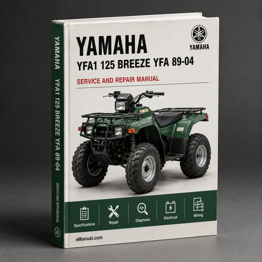 Yamaha YFA1 125 BREEZE YFA 89-04 Service Repair Workshop Manual