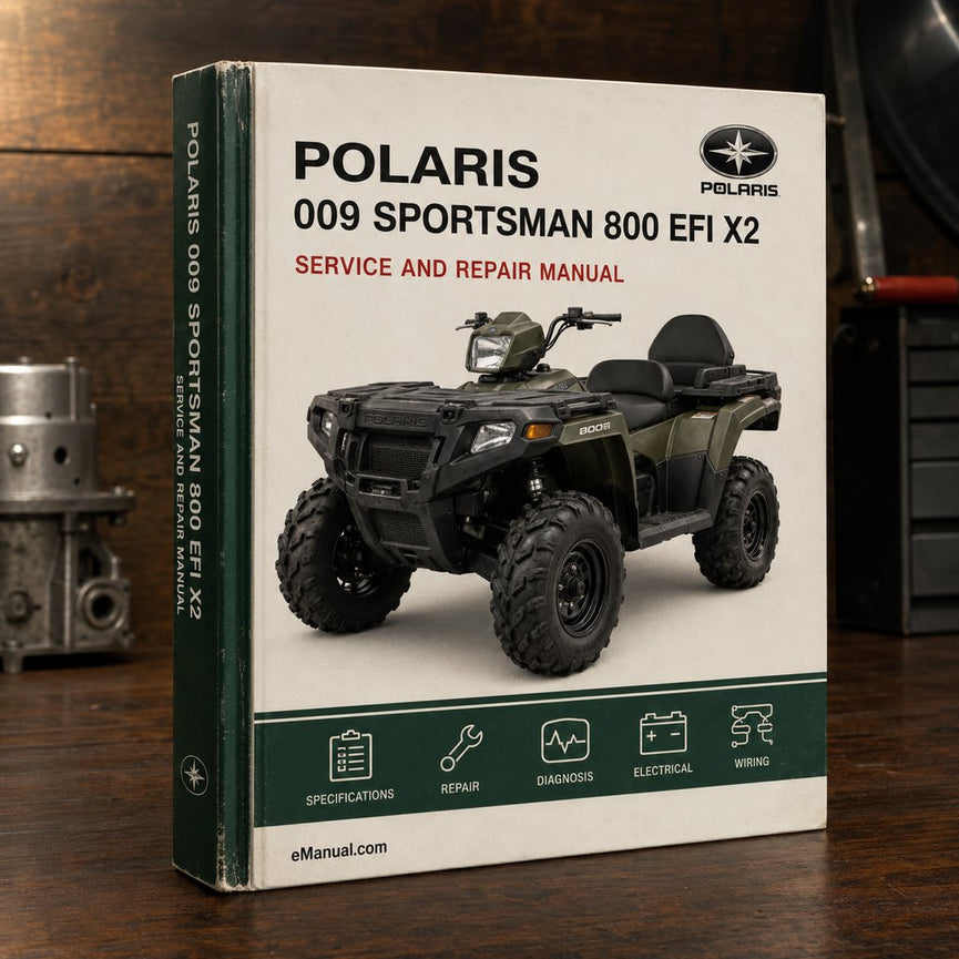 009 Polaris Sportsman 800 EFI X2 800 EFI Touring 800 EFI Factory Service Repair Manual