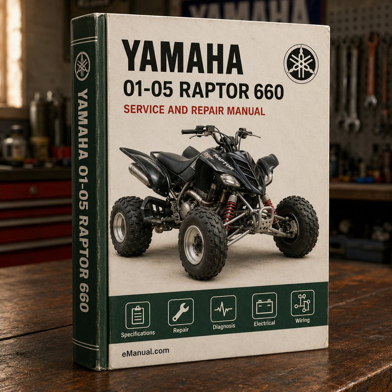 01-05 Yamaha RAPTOR 660 Service Repair Manual