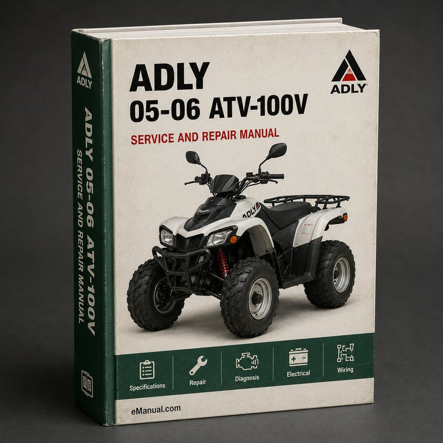 05-06 Adly ATV-100V Parts Manual
