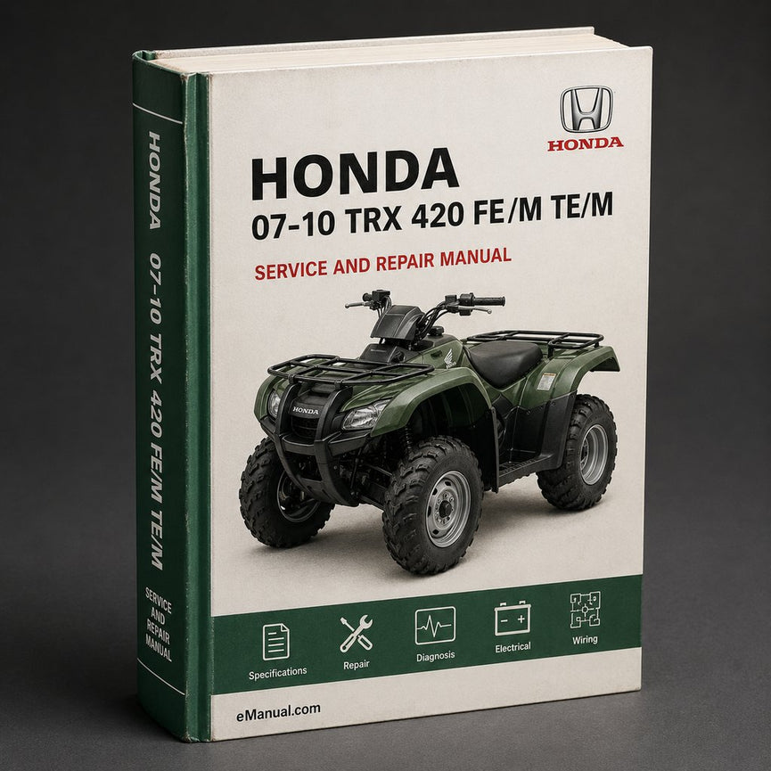 07-10 TRX 420 FE/M TE/M FPE/M Rancher Factory Service Repair Manual