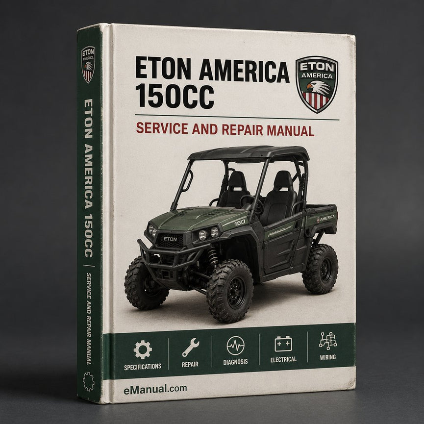 150CC ETON AMERICA Service Repair Manual