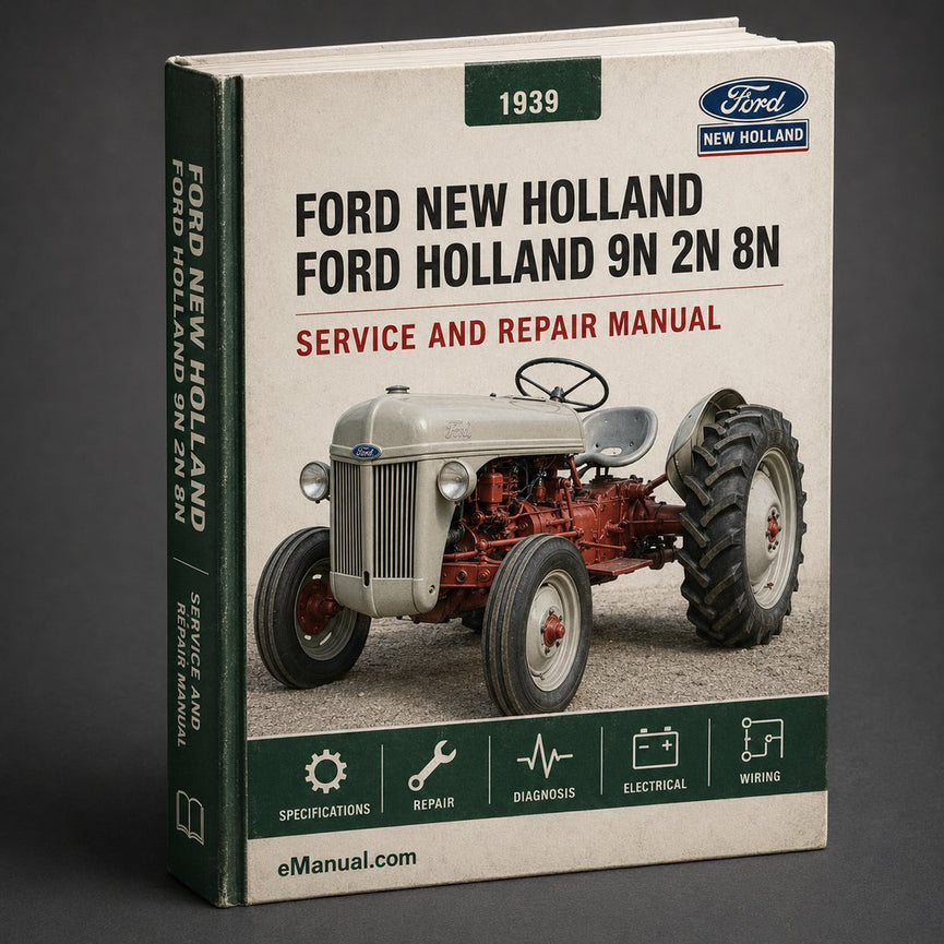 1939-1952 Ford New Holland 9N 2N 8N Tractor Repair