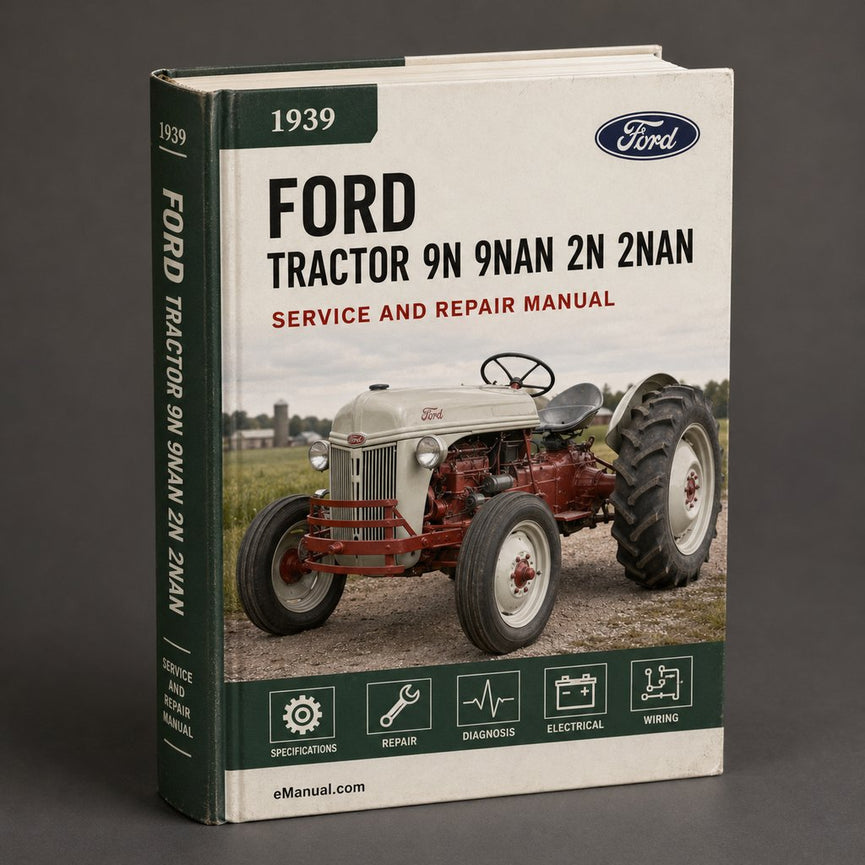 1939-1953 Ford Tractor 9N 9NAN 2N 2NAN 8N 8NAN NAA NAB Master Parts Manual Catalog- Best ( 39 1940 1941 1942 1943 1944 1945 1946 1947 1948 1949 1950 1951 1952 53 )-PDF