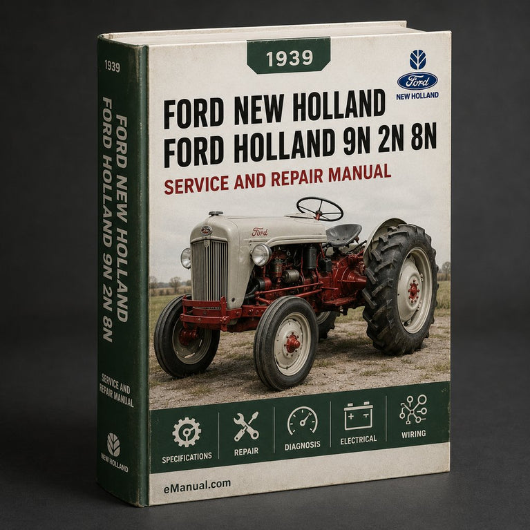 1939-1979 Ford New Holland 9N 2N 8N Tractor Service Repair M