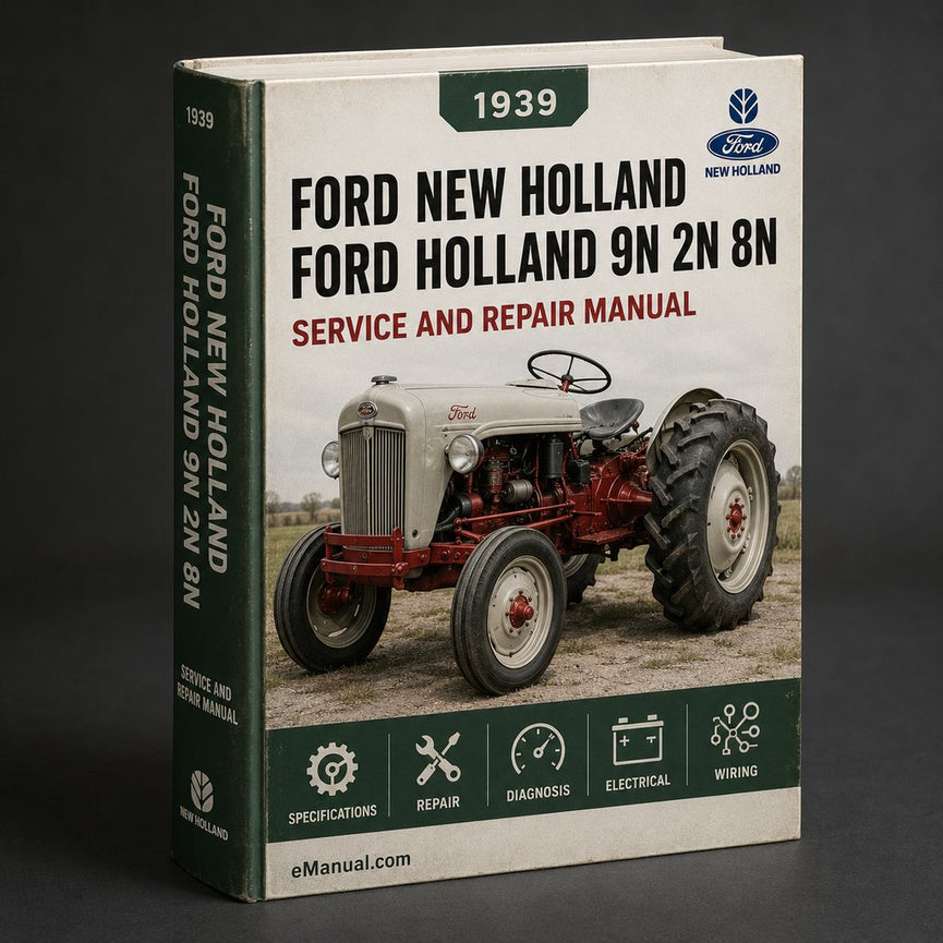 1939-1979 Ford New Holland 9N 2N 8N Tractor Service Repair M