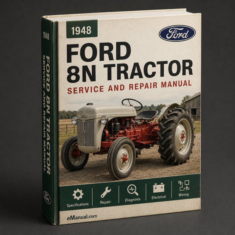 1948-1952 Ford 8N Tractor Operator Manual (1948 1949 1950 1951 1952)