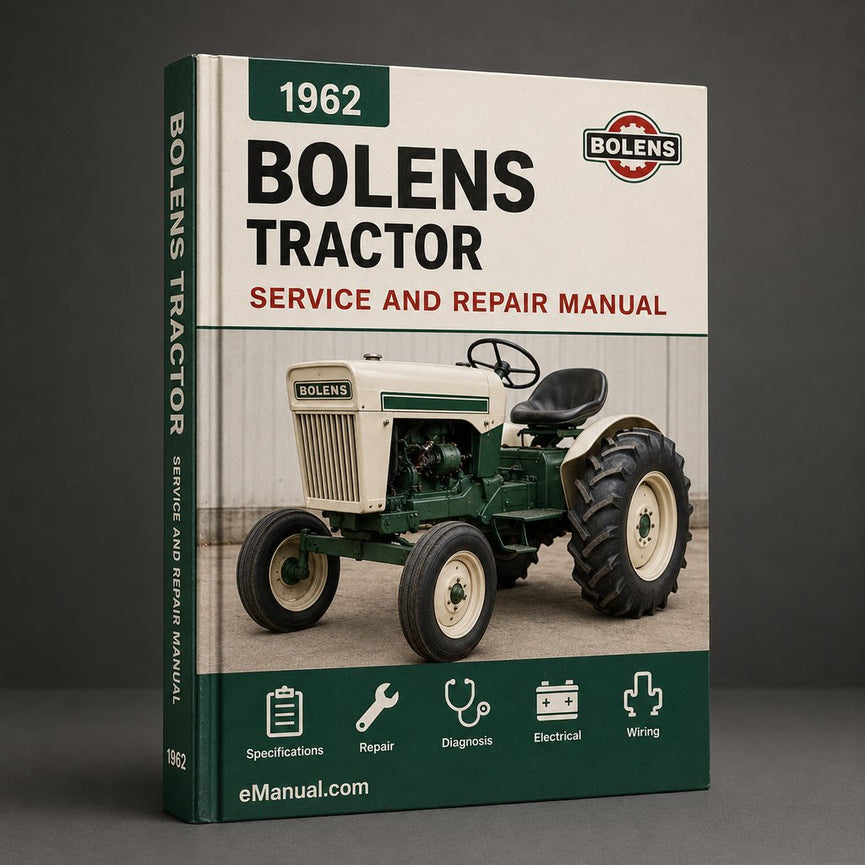 1962-1978 Bolens Tractor Service/Repair Manual