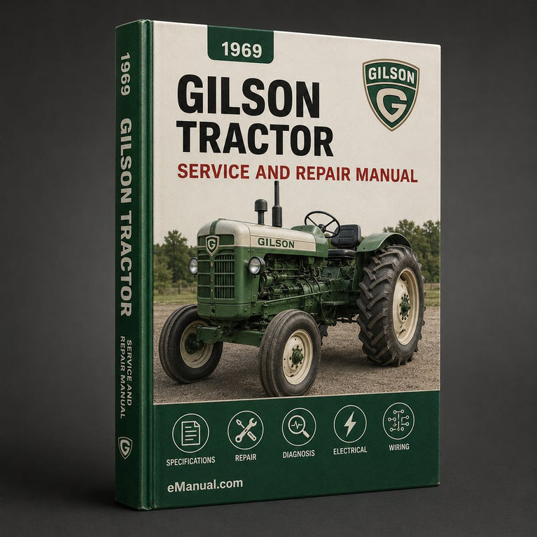 1969 gilson tractor parts Manual
