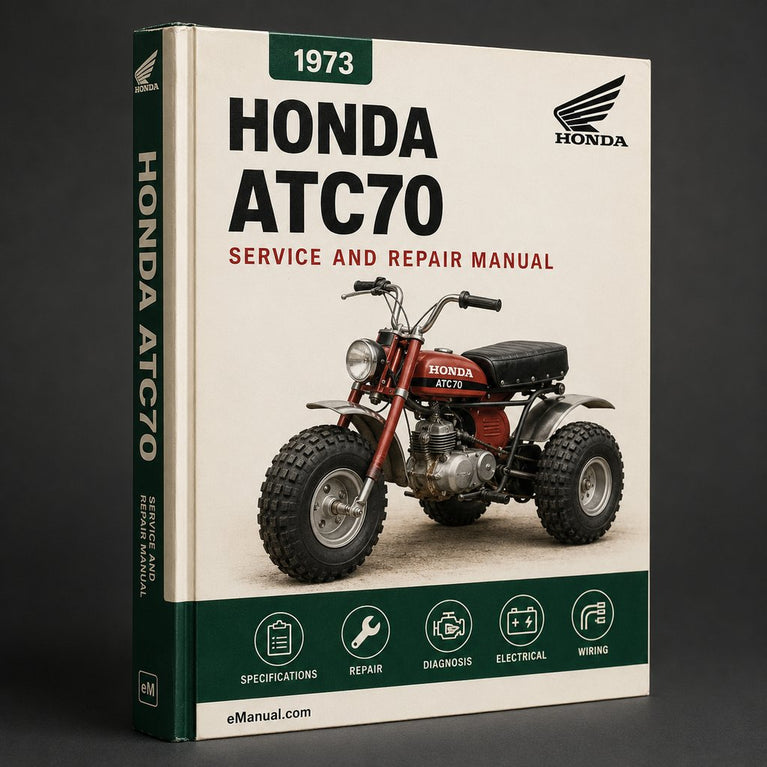 1973-1984 Honda ATC70 Service Repair Manual