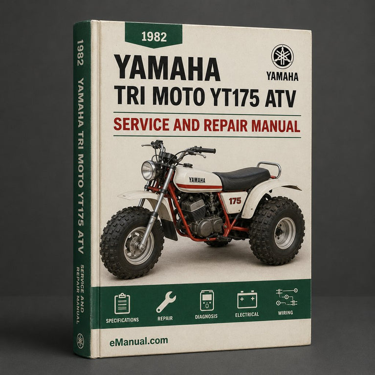 1982-1983 Yamaha Tri Moto YT175 ATV Repair Manual