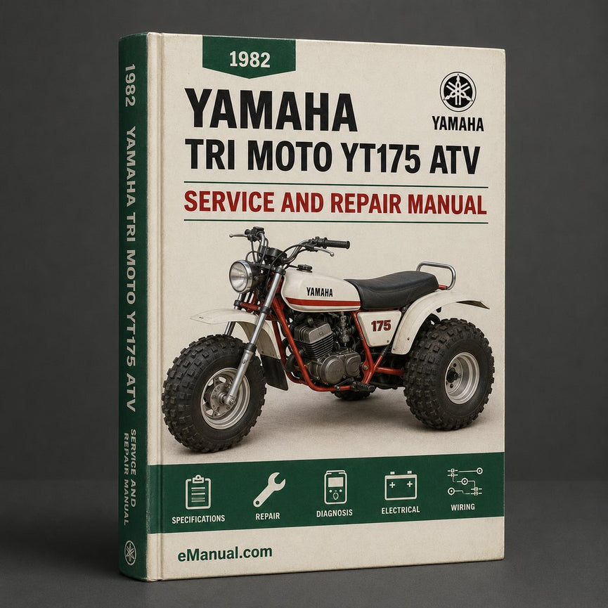 1982-1983 Yamaha Tri Moto YT175 ATV Repair Manual