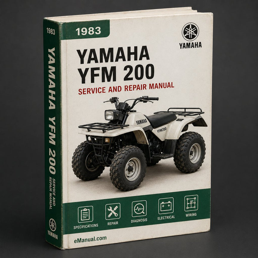1983-1986 Yamaha YFM 200 Service Repair Manual