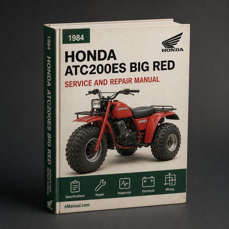 1984 ATC200ES BIG RED Service Repair Manual download PDF