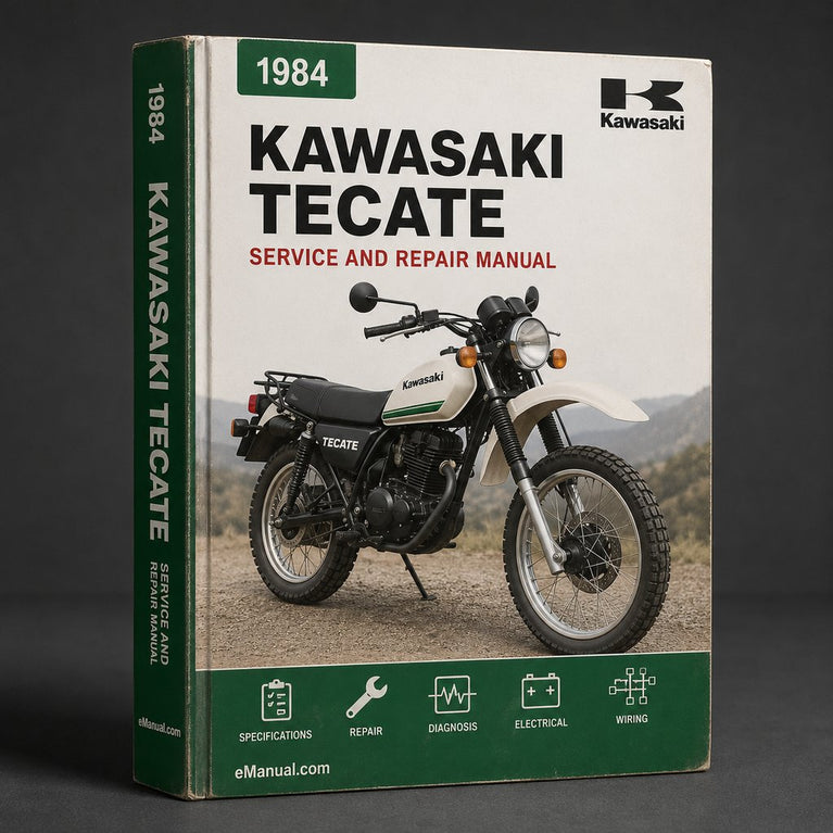 1984-1986 Kawasaki Tecate 3 Repair Manual