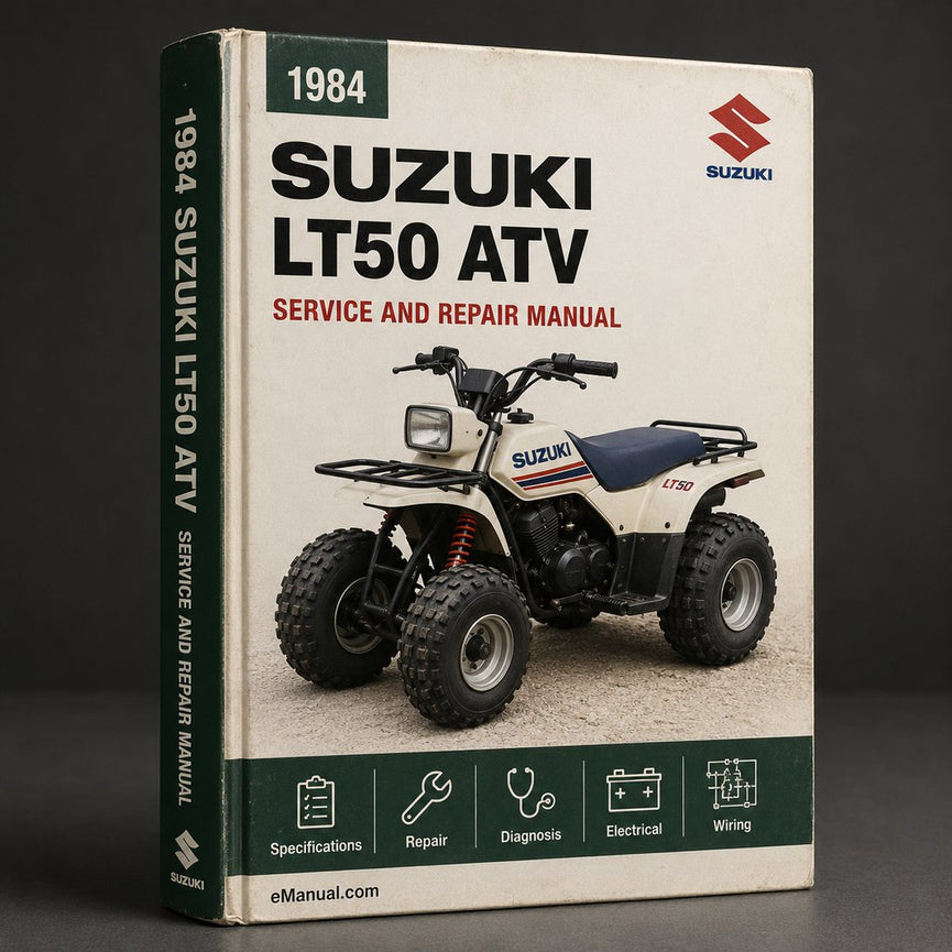 1984-2001 Suzuki LT50 ATV Repair Manual