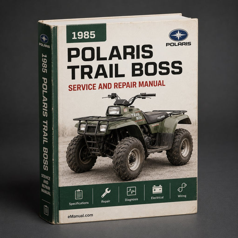 1985-1995 Polaris Trail Boss Workshop Service Repair Manual Download PDF