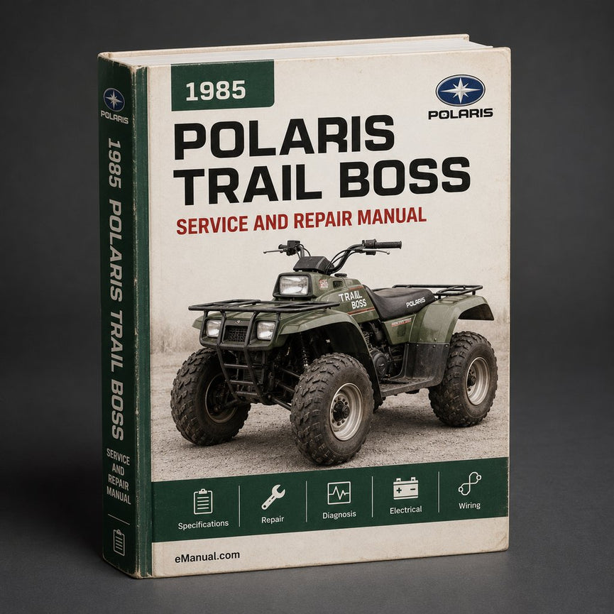 1985-1995 Polaris Trail Boss Workshop Service Repair Manual Download PDF