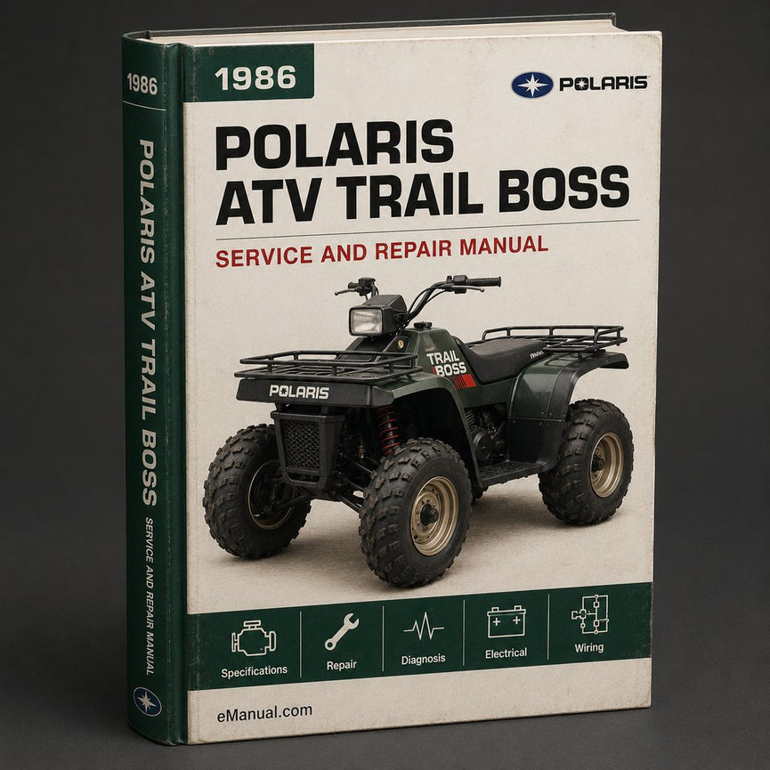 1986 POLARIS ATV TRAIL BOSS Service Repair Manual