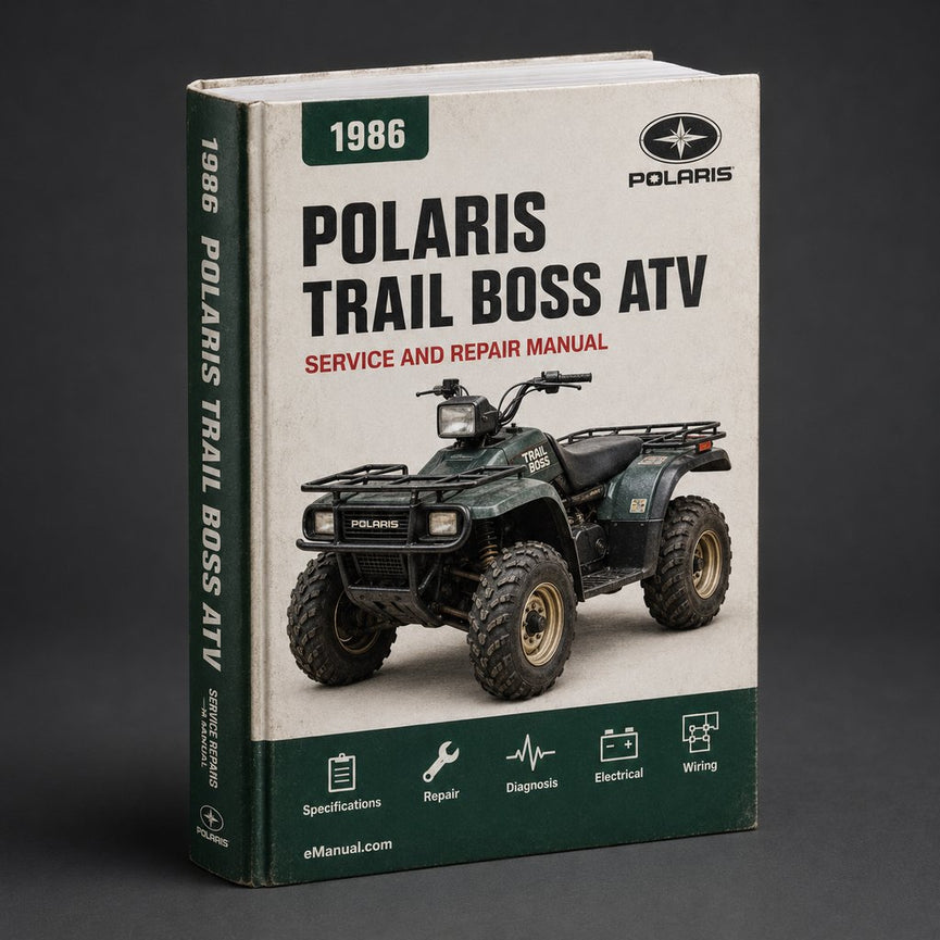 1986 POLARIS TRAIL BOSS ATV Service Repair Manual