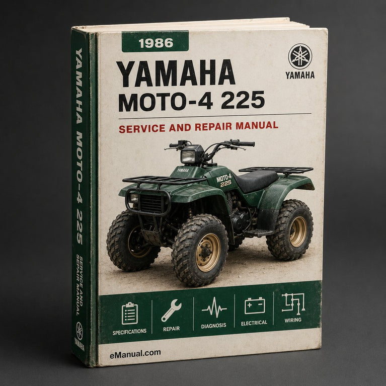 1986-1988 Yamaha Moto-4 225 Repair Manual