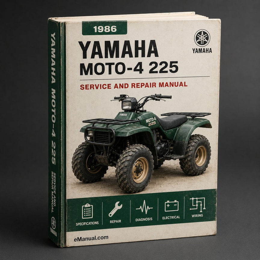 1986-1988 Yamaha Moto-4 225 Repair Manual