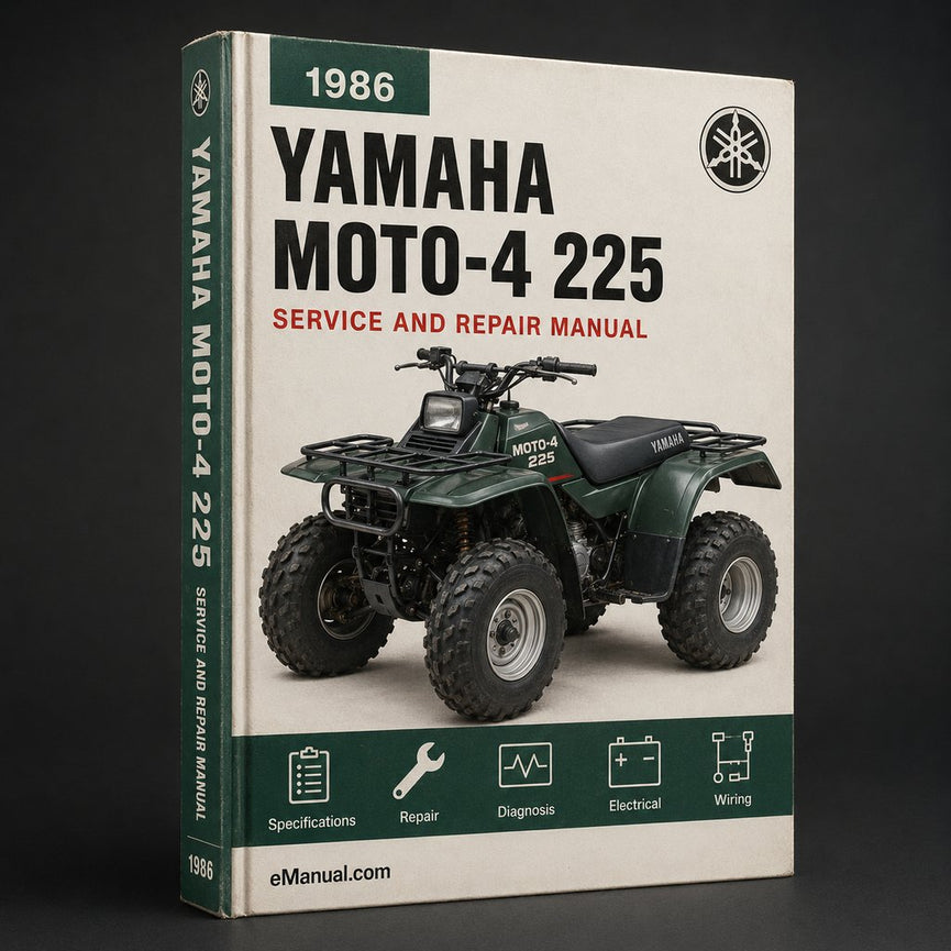 1986-1988 Yamaha Moto-4 225 Service Repair Manual