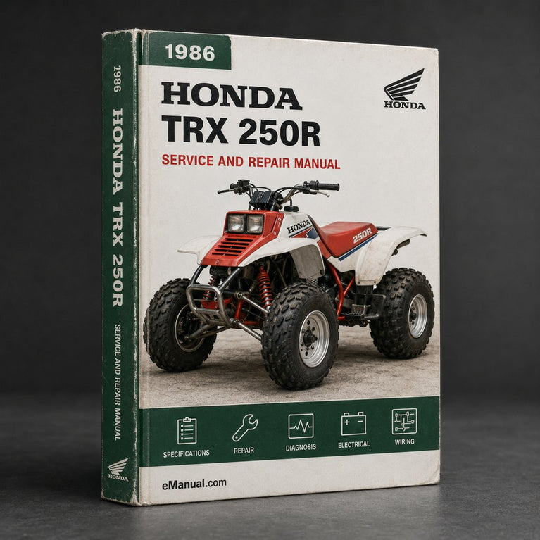 1986-1989 TRX 250R Service Repair Manual