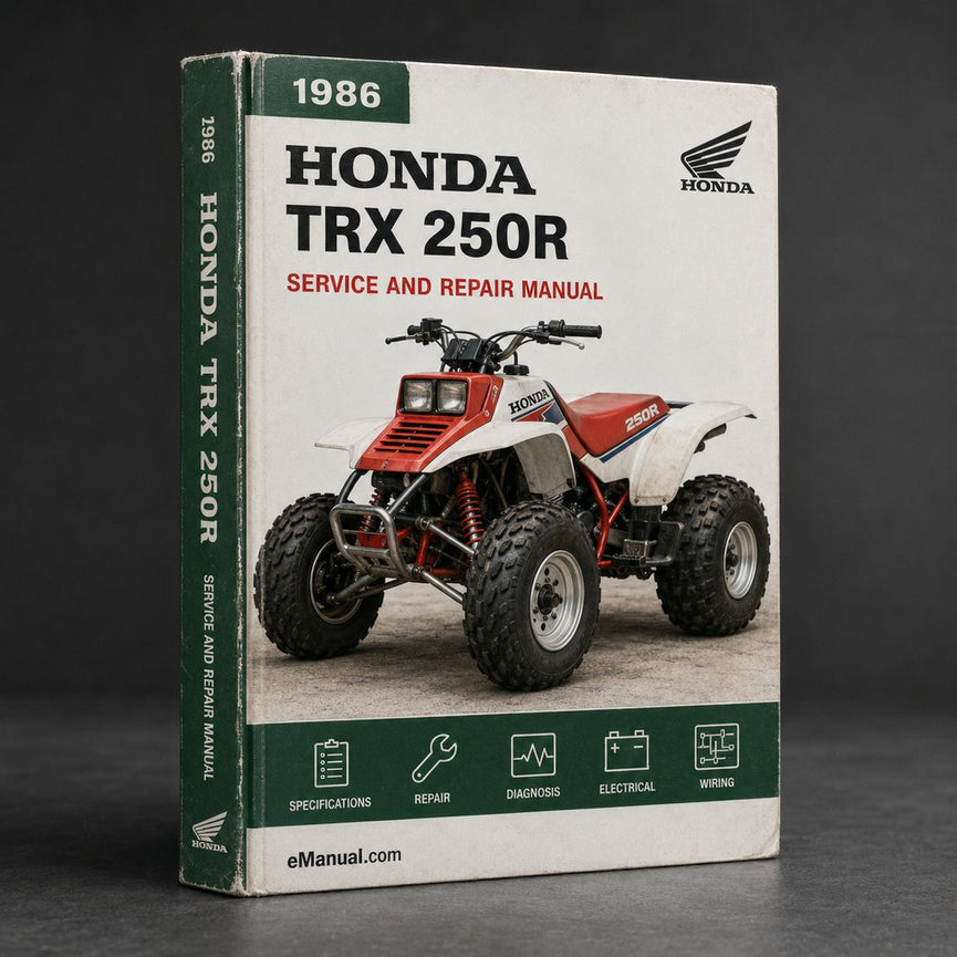 1986-1989 TRX 250R Service Repair Manual