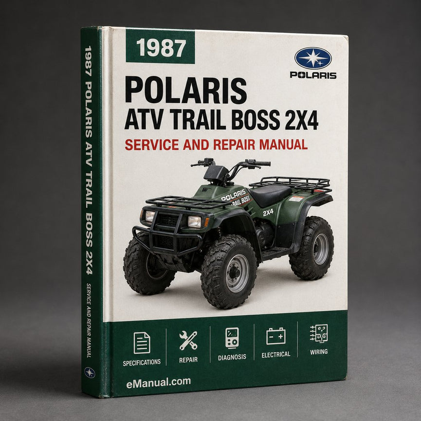 1987 ATV POLARIS TRAIL BOSS 2X4 Service Repair Manual