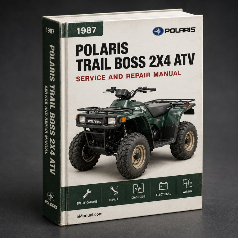 1987 POLARIS TRAIL BOSS 2X4 ATV Service Repair Manual