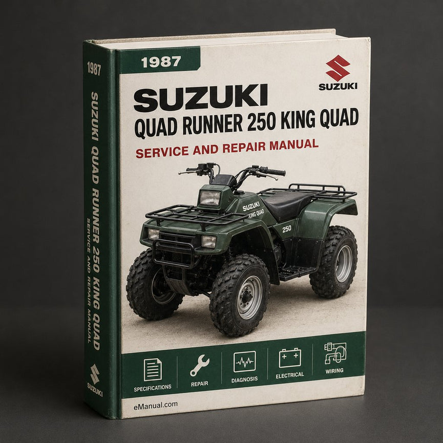 1987-1998 Suzuki Quad Runner 250 / King Quad 280 Workshop Service Repair Manual