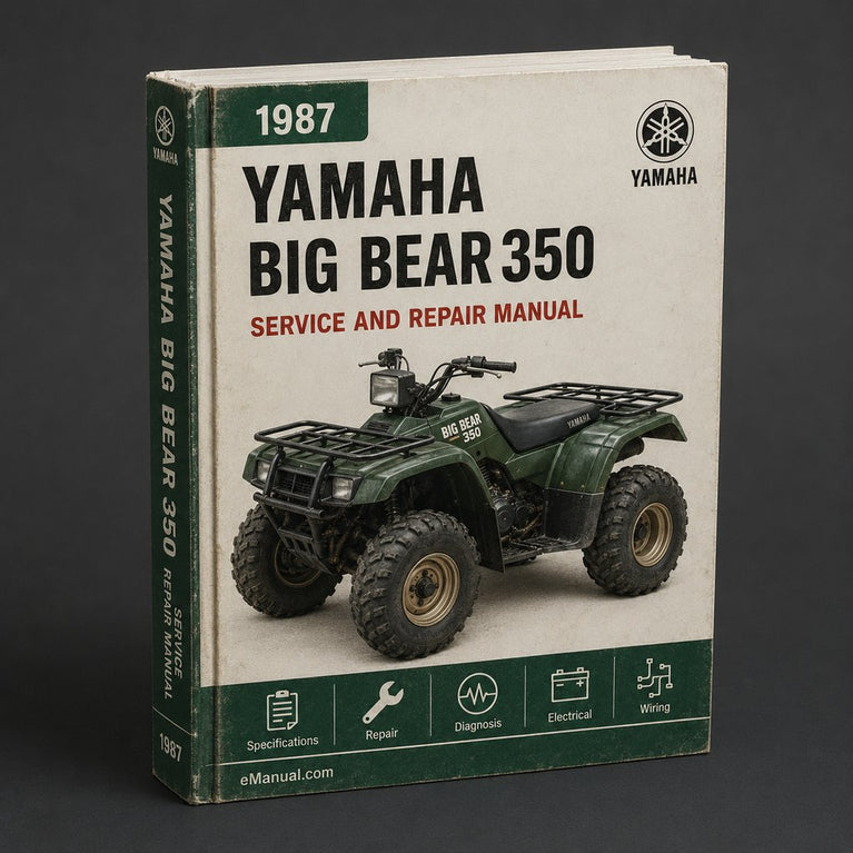 1987-2005 Yamaha BIG BEAR 350 Repair Manual
