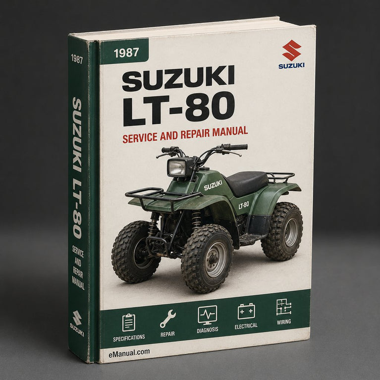 1987-2006 Suzuki LT-80 Factory Service Repair Manual