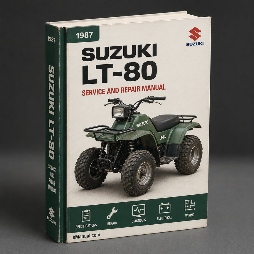 1987-2006 Suzuki LT-80 Factory Service Repair Manual