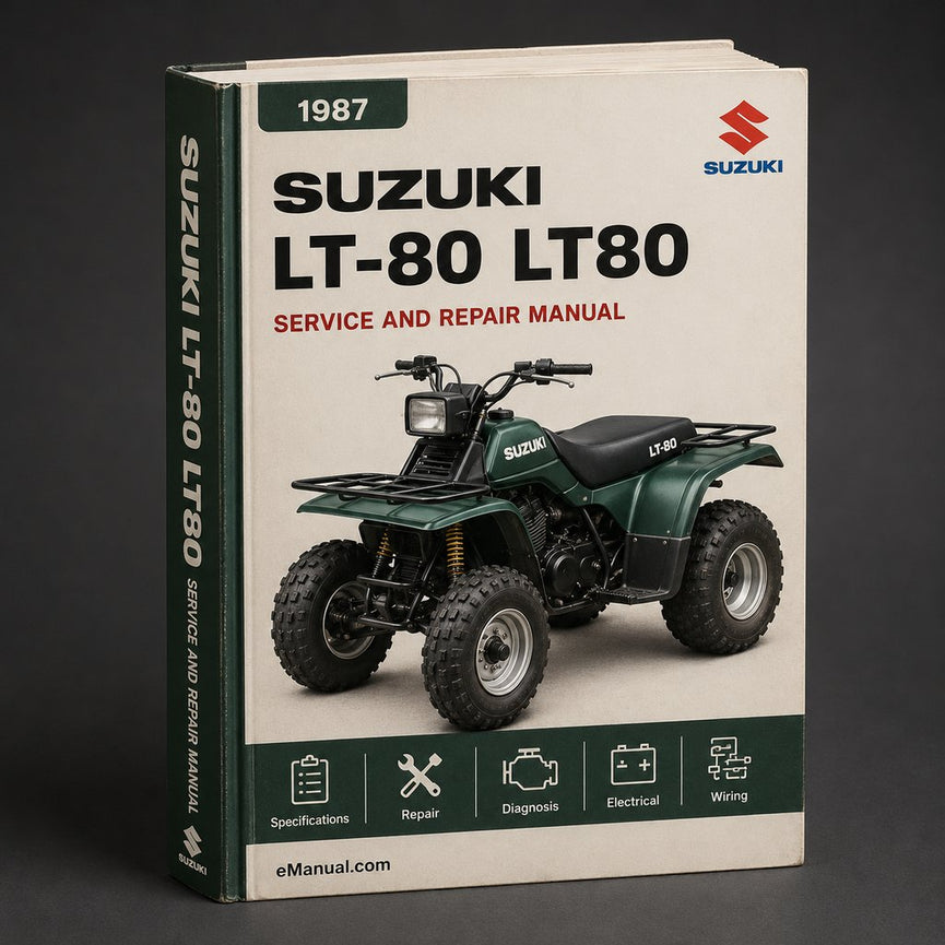 1987-2006 Suzuki LT-80 LT80 Service Repair Workshop Manual