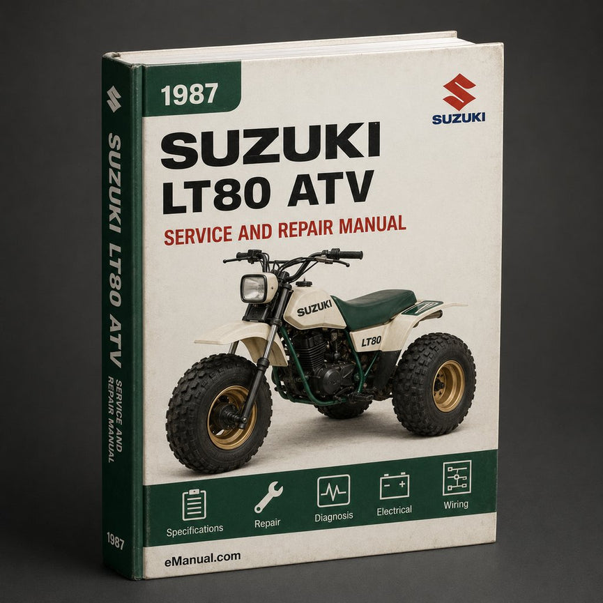 1987-2006 Suzuki LT80 ATV Repair Manual